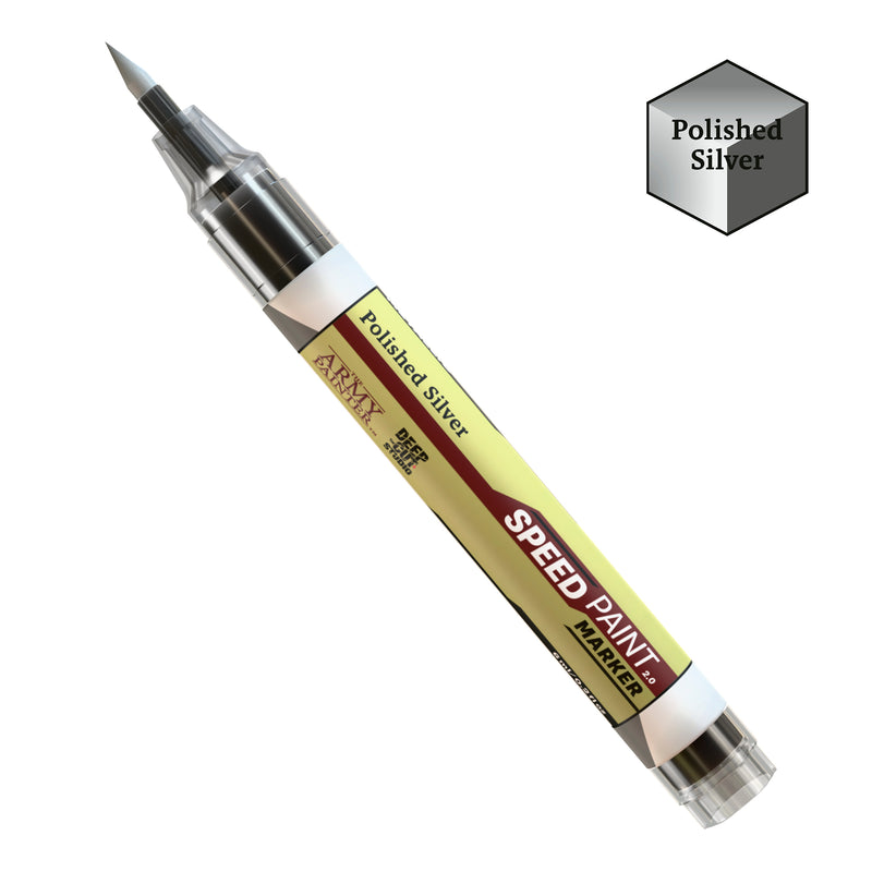 Speedpaint Marker : Polished Silver