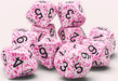Speckled: Set de 10 dés 10 - Pink