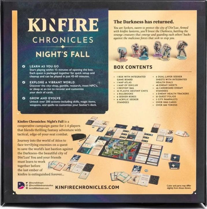 Kinfire Chronicles: Night's Fall (anglais)