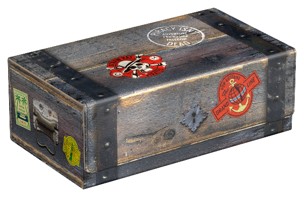 Squaroes: Netflix One Piece - Collector's Case Wooden Chest (anglais)
