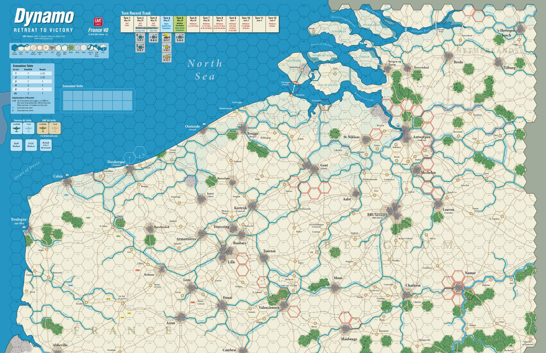 France '40 - Mounted Map (English)