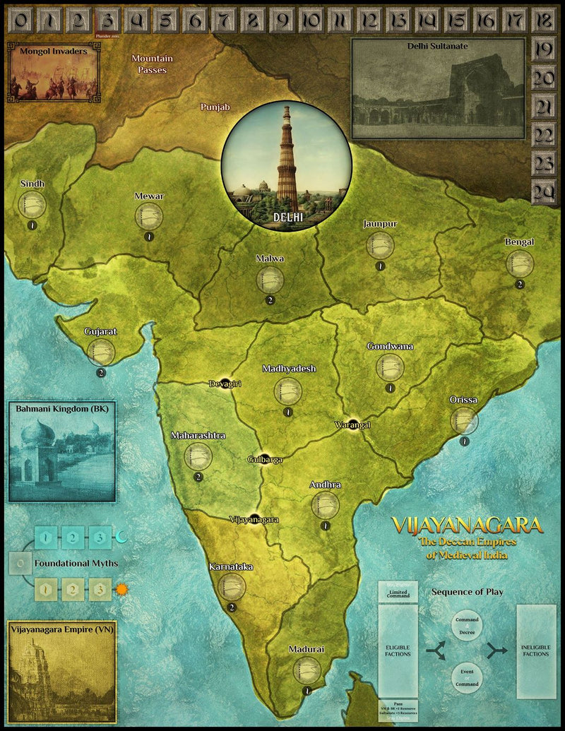 Vijayanagara: The Deccan Empires of Medieval India, 1290-1393 (anglais)