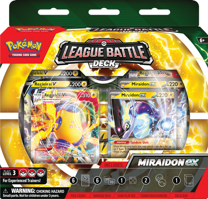 League Battle Deck - Miraidon Ex (anglais)