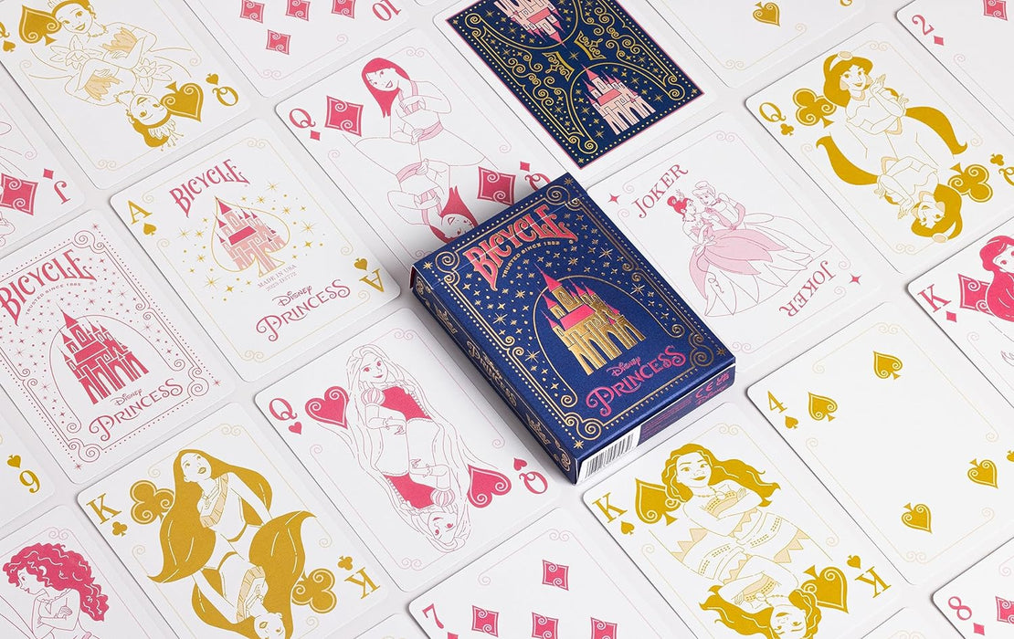 Bicycle: Disney Princess Cards - Rose/Marine