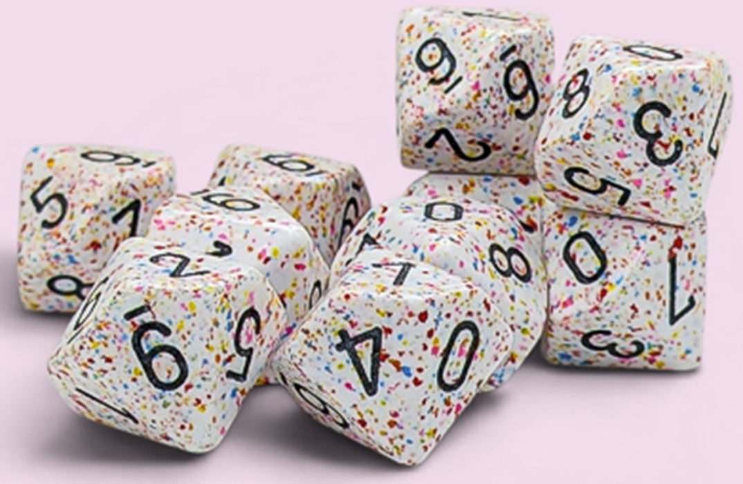 Speckled: Set de 10 dés 10 - Birthday