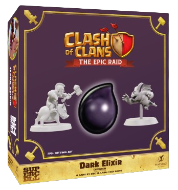 Clash of Clans : The Epic Raid - Dark Elixir Expansion (anglais)