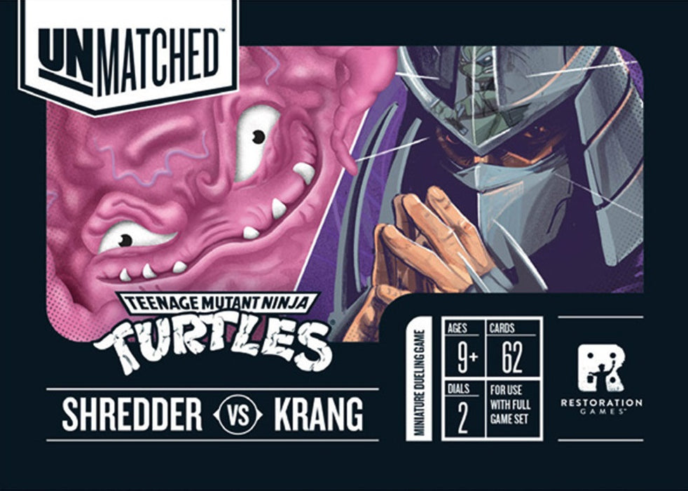 Unmatched Adventures: TMNT - Shredder and Krang (anglais)