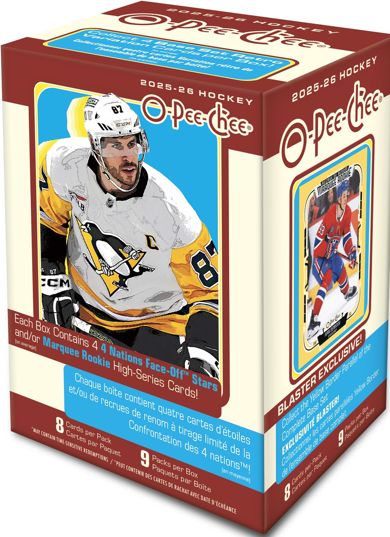 2025-26 Hockey - Upper Deck O-Pee-Chee - Blaster - Retail (anglais)