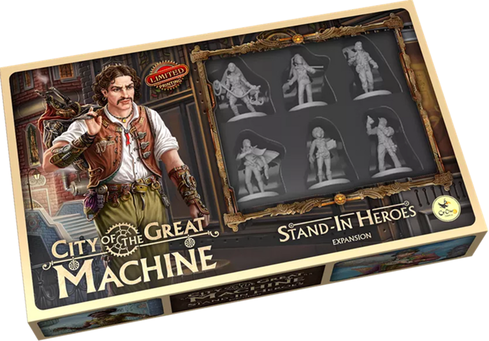 City of the Great Machine: Stand-In Heroes (anglais)