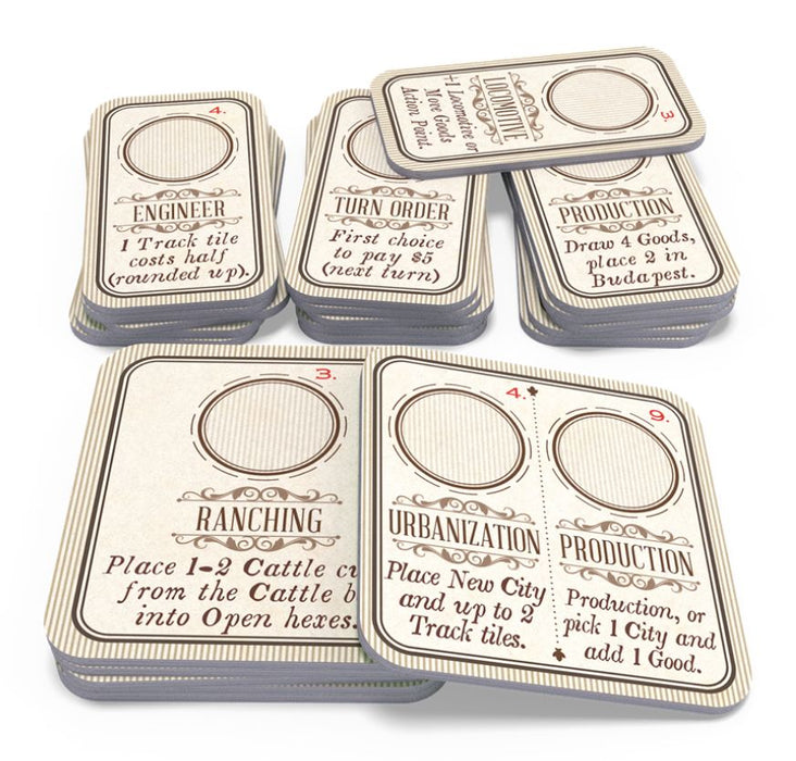 Age of Steam Deluxe: Promo Action Tiles (English)