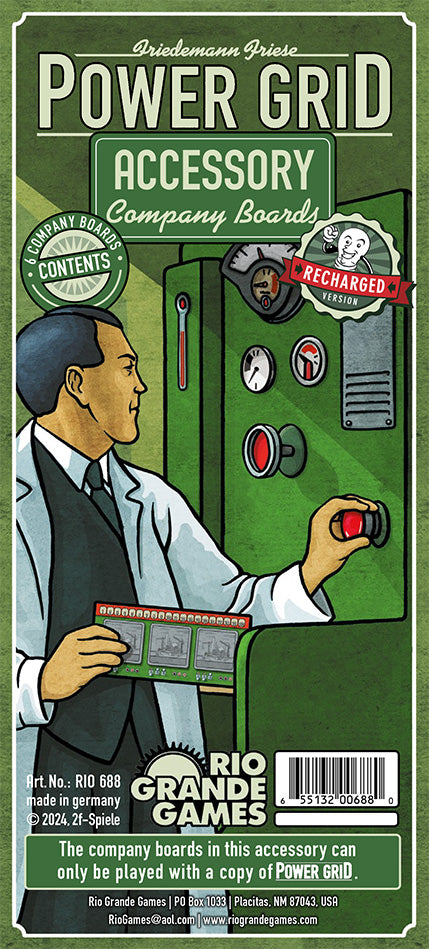 Power Grid: Company Boards (English)