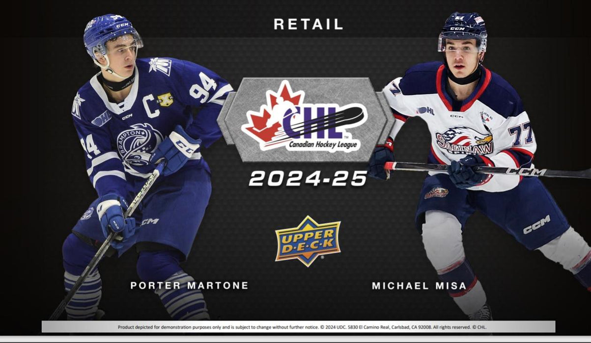 2024-25 Hockey - Upper Deck CHL - Blaster - Retail (anglais)