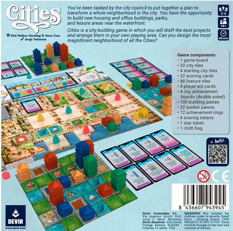 Cities (anglais)