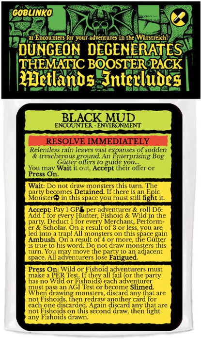 Dungeon Degenerates: Wetlands Interludes (anglais)