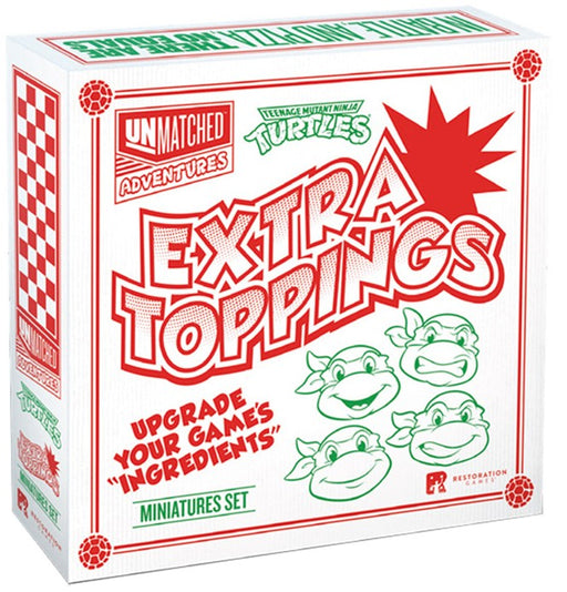 Unmatched Adventures : TMNT - Extra Toppings Mini Pack (anglais)