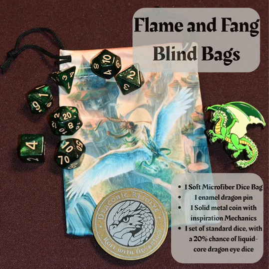 Flame & Fang: Loot Bags