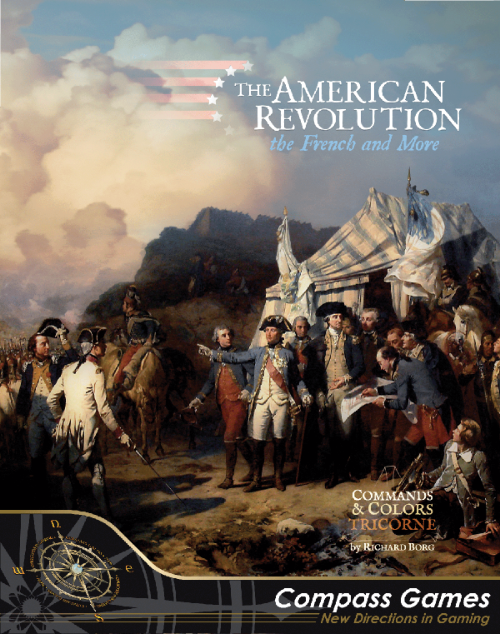 Commands & Colors Tricorne: The American Revolution War Expansion - Kit 1 The French & More (anglais)
