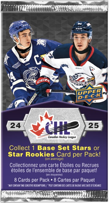 2024-25 Hockey - Upper Deck CHL - Blaster - Retail (anglais)