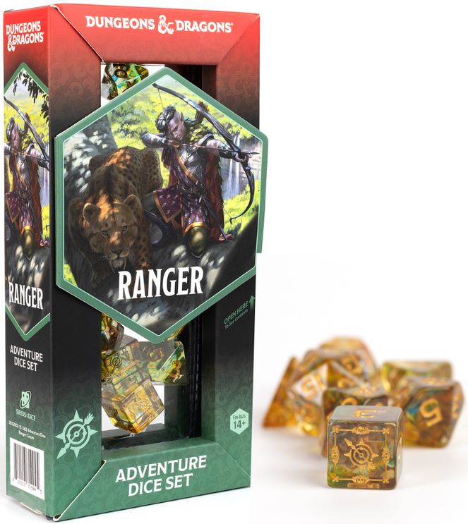D&D Adventure Dice Fighter: Blue