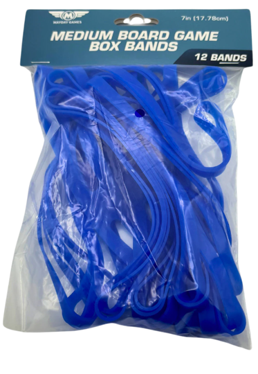 Élastique pour Boîte de Jeux: Medium (Paquet de 12)