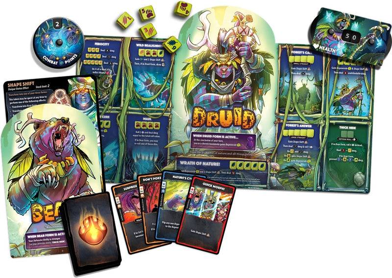 Dice Throne : Druid - Hero Pack (anglais)