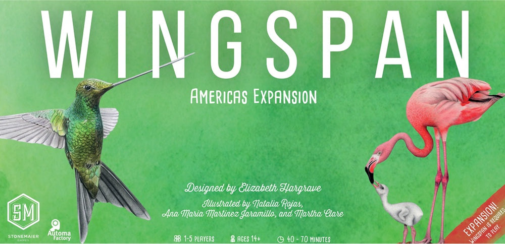 Wingspan - Americas Expansion (anglais) [Précommande] ***Q1 2026***