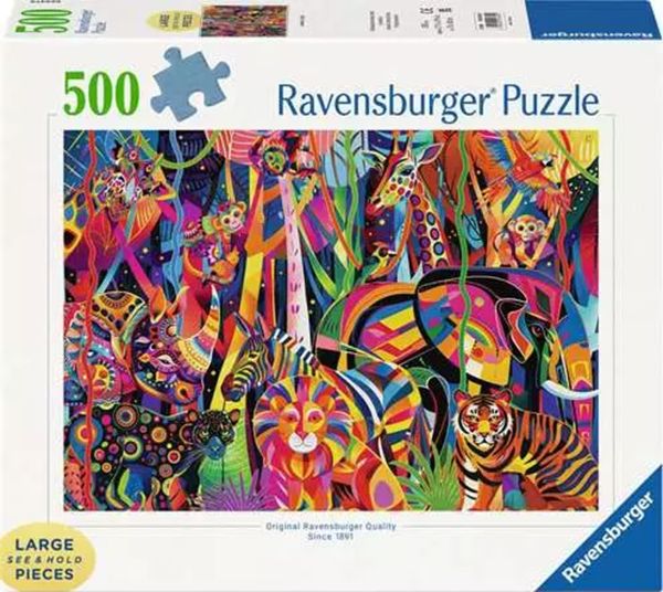Jeweled Jungle: 500 pièces (français)