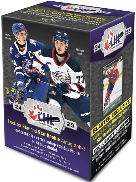 2024-25 Hockey - Upper Deck CHL - Blaster - Retail (anglais)