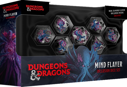 DnD: Mind Flayer - Resin Dice Set