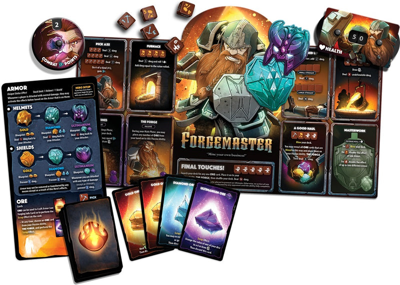 Dice Throne : Forgemaster - Hero Pack (anglais)