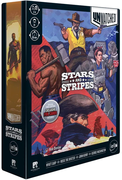 Unmatched: Stars and Stripes (anglais)