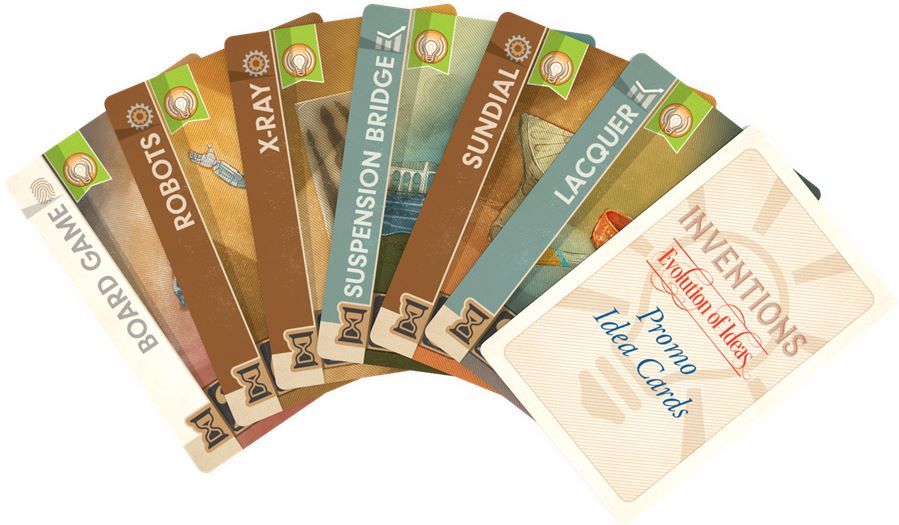 Inventions: Evolution of Ideas - Promo Cards (anglais)