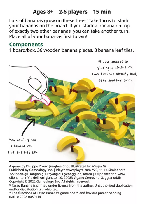 Tasso Banana (anglais)