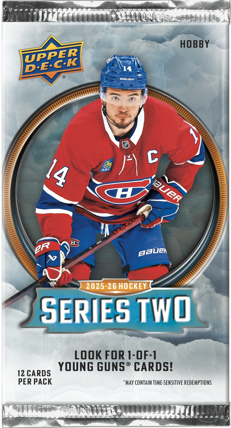 2025-26 Hockey - Upper Deck Series 2 - Booster (anglais)