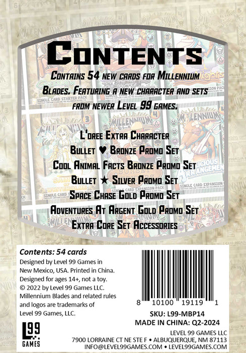 Millennium Blades: multiveses Beyonder (English)