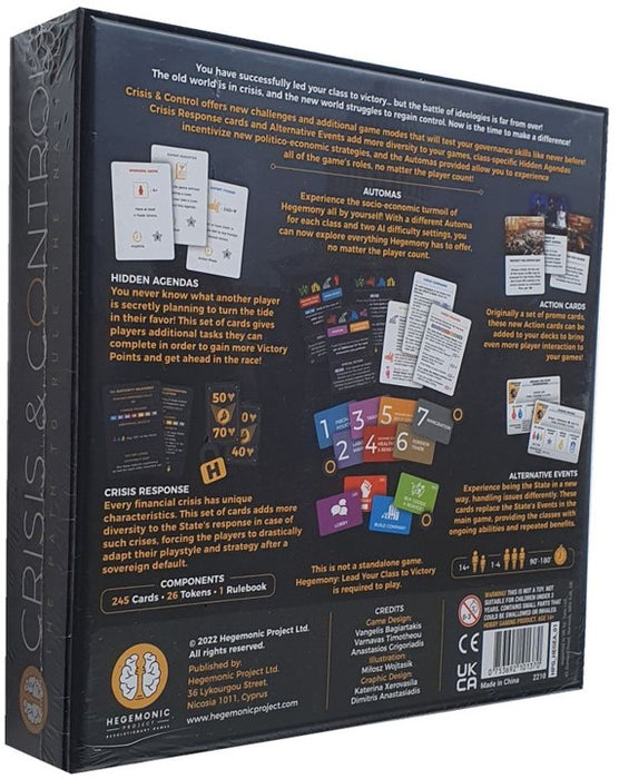 Hegemony: Crisis and Control (English)