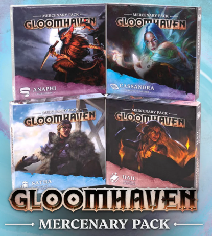 Gloomhaven : Mercenary Starter Bundle (anglais)