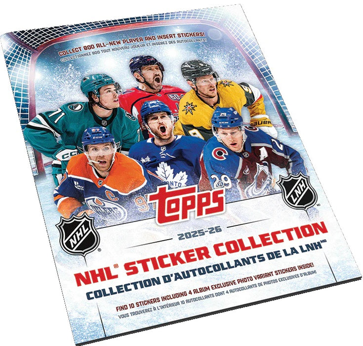 2025-2026 Hockey - NHL Sticker Album (anglais)