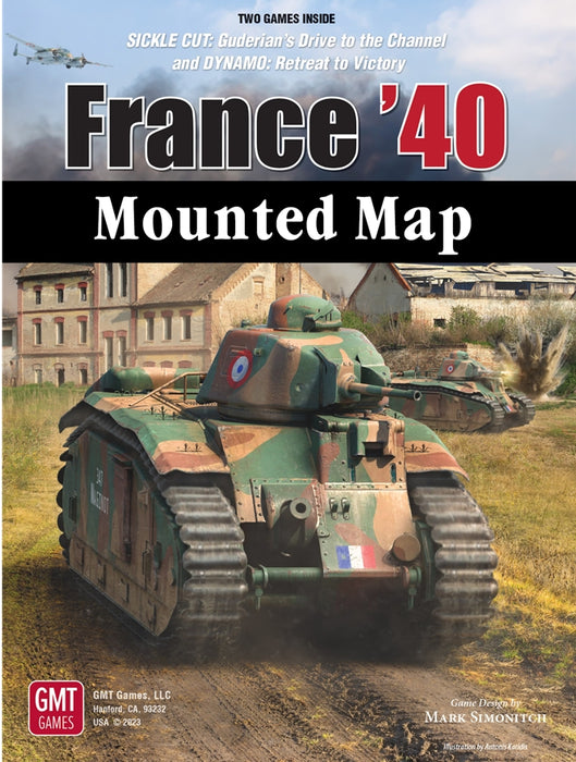 France '40 - Mounted Map (English)