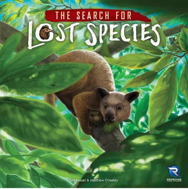 The Search for Lost Species (anglais) ***Boîte avec dommages mineurs***