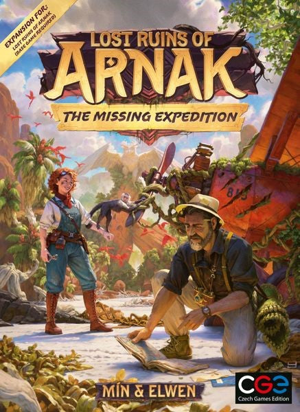 Lost Ruins of Arnak: The Missing Expedition (anglais) ***Boîte avec dommages mineurs***