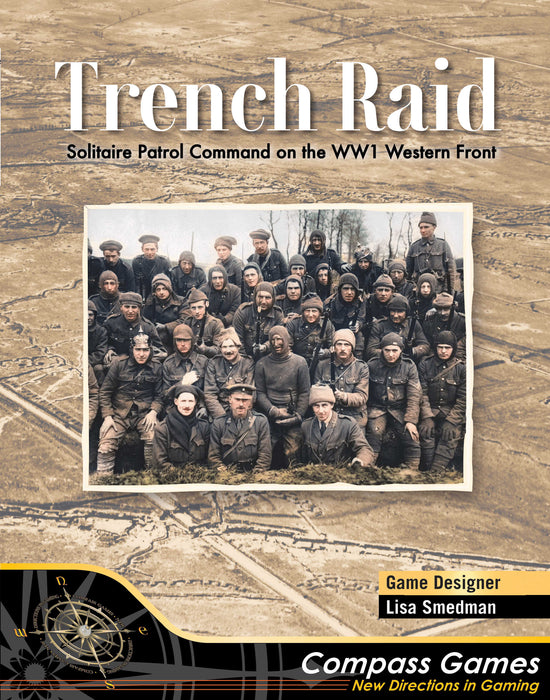 Trench Raid: Solitaire Patrol - Command on the WWI Western Front (anglais)