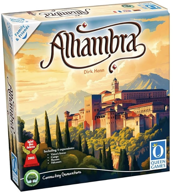 Alhambra : Family and Friends - Compact Edition (multilingue) ***Boîte avec dommages mineurs***