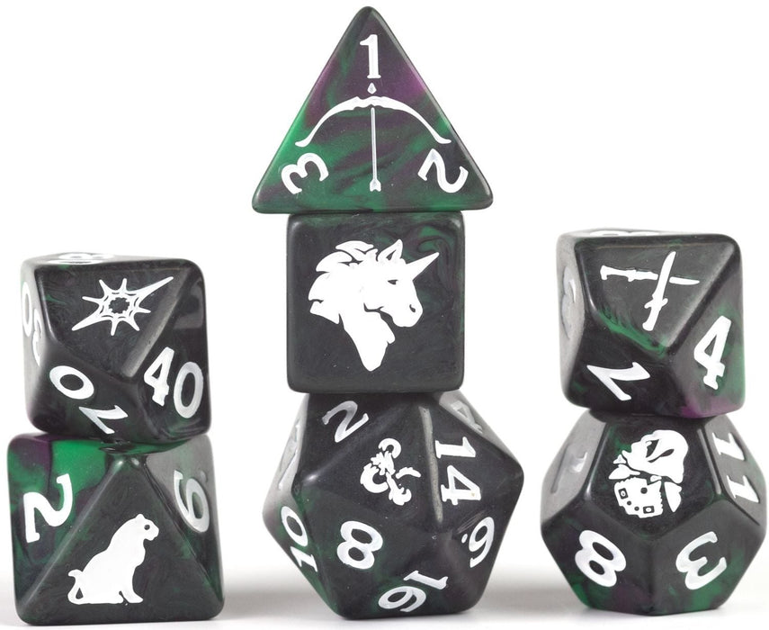 D&D Adventure Dice Fighter: Blue