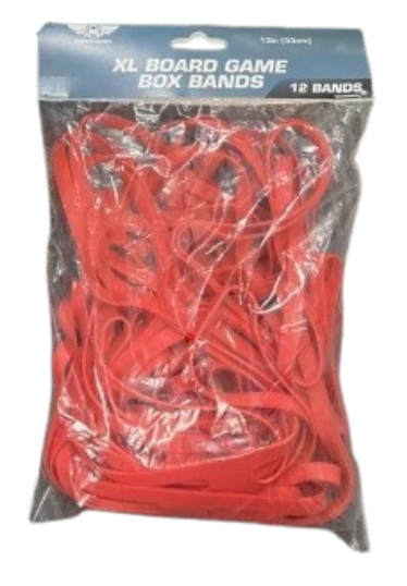 Élastique pour Boîte de Jeux: Très Large (Paquet de 12)