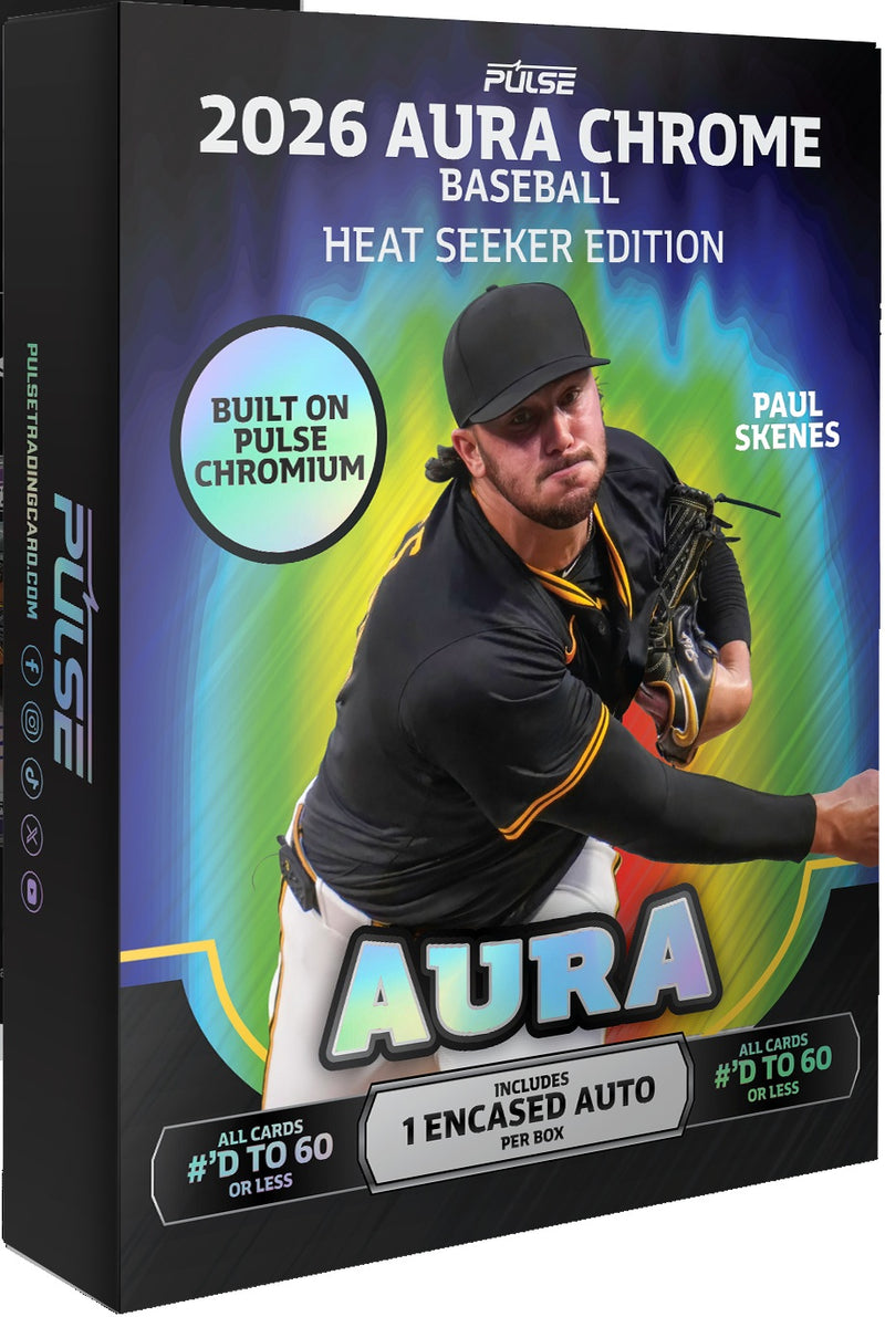 2026 Baseball - Aura Chrome - Heat Seeker (anglais)