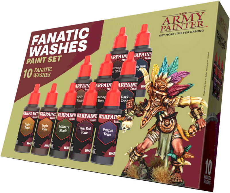 Warpaints: Ensemble de peinture Fanatic Washes