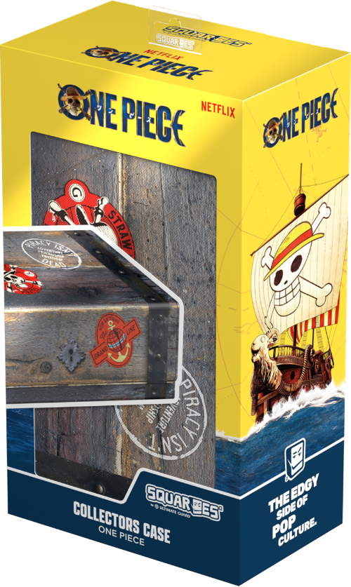Squaroes: Netflix One Piece - Collector's Case Wooden Chest (anglais)