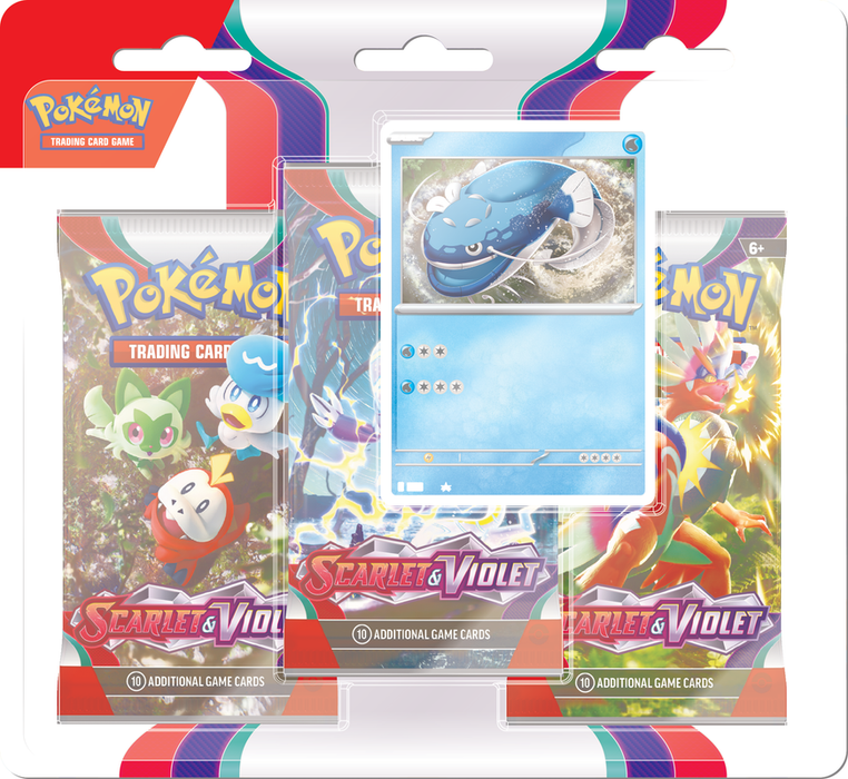Scarlet & Violet: Base Set - 3PK Blister - Dondozo (anglais)