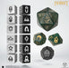 Ensemble de dés TCG - The Hobbit - Verdant Grove